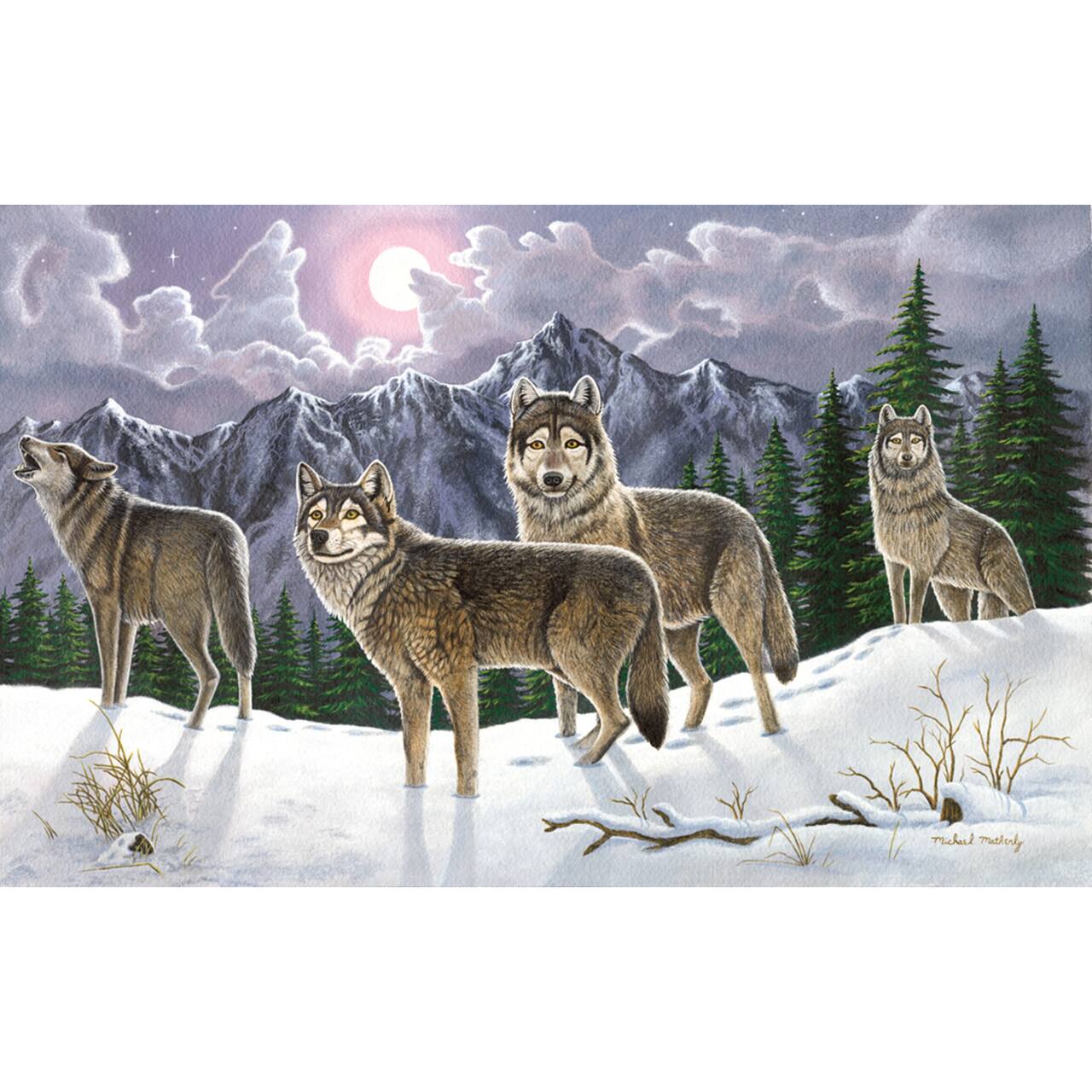 Royal Langnickel&#xAE; Wolves Painting by Numbers Kit